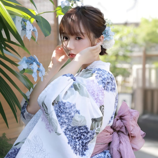 eaphi 浴衣　BOTANICAL MOTIF YUKATA eaphi botanical motif yukata 【公式通販】