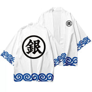 White Gintama Kimono Cardigan