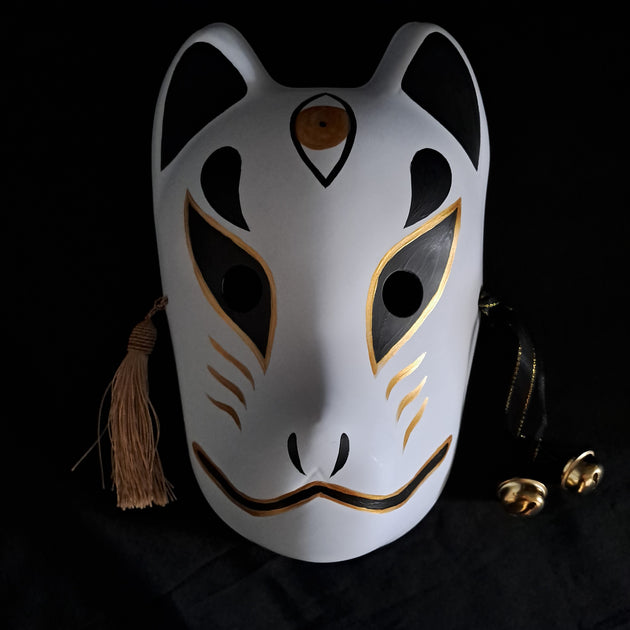 Kitsune mask kitsune mask golden eye foxtume