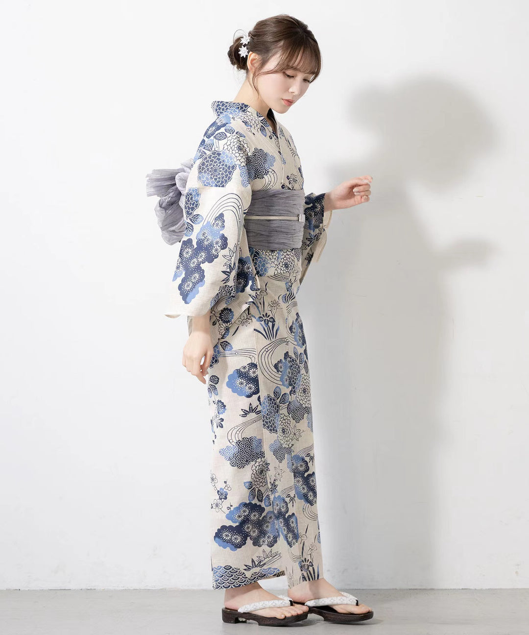 着物・浴衣 eim nuance line yukata Women's Easy Yukata Lily Red – Kyoto Maruhisa USA