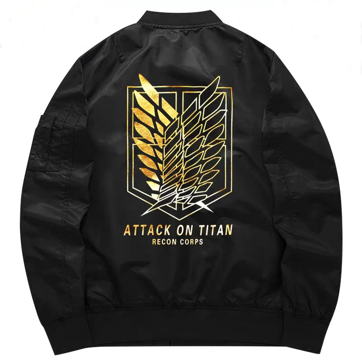 Attack On Titan Survey Corps Baseball Jacket