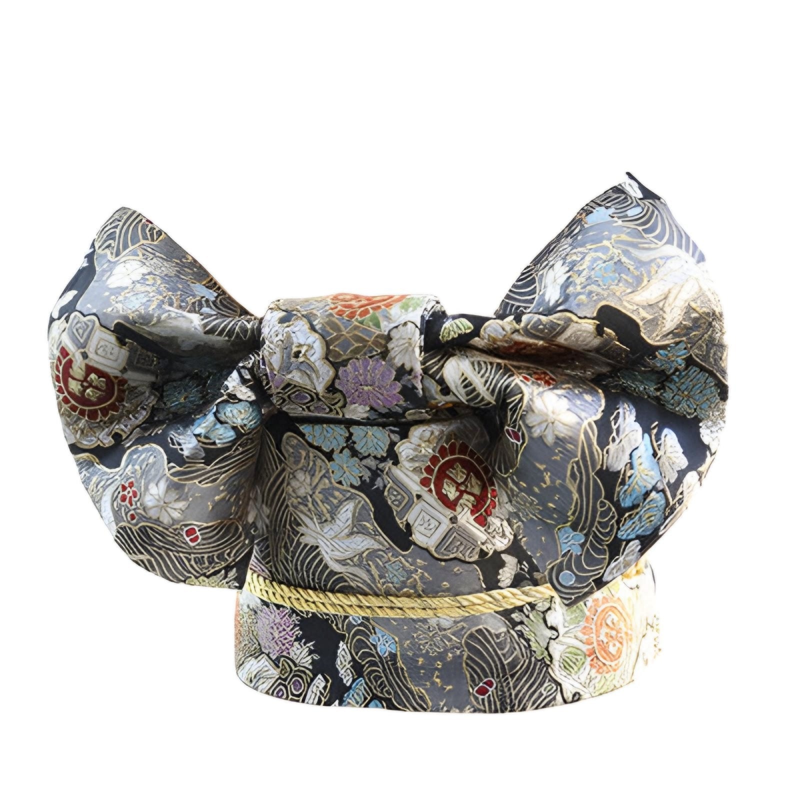 9758 Bow Waist Strap Harajuku Waistband Yukata Kimono Obi Japanese Style Kimono Obi Shaped Belt Pre Tied Bow Waistband  main image 3