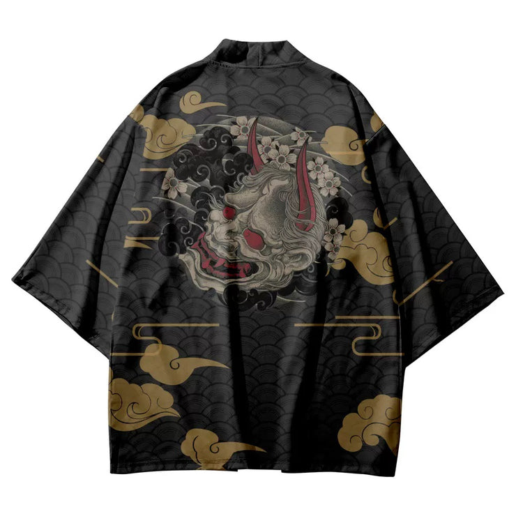 Black Oni Kimono Cardigan