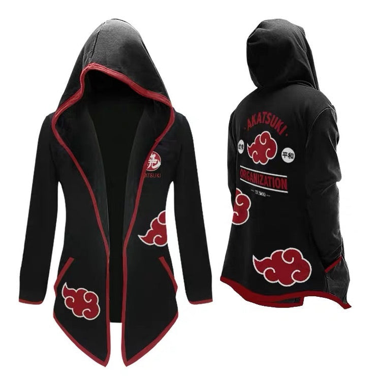 Red Cloud Hoodie Long Jacket