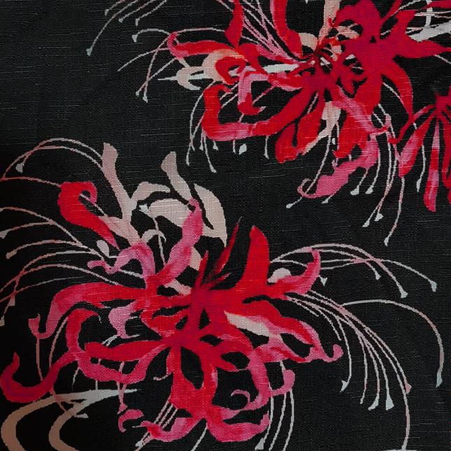 spider lily fabric Red Spider Lily Women Festival Yukata