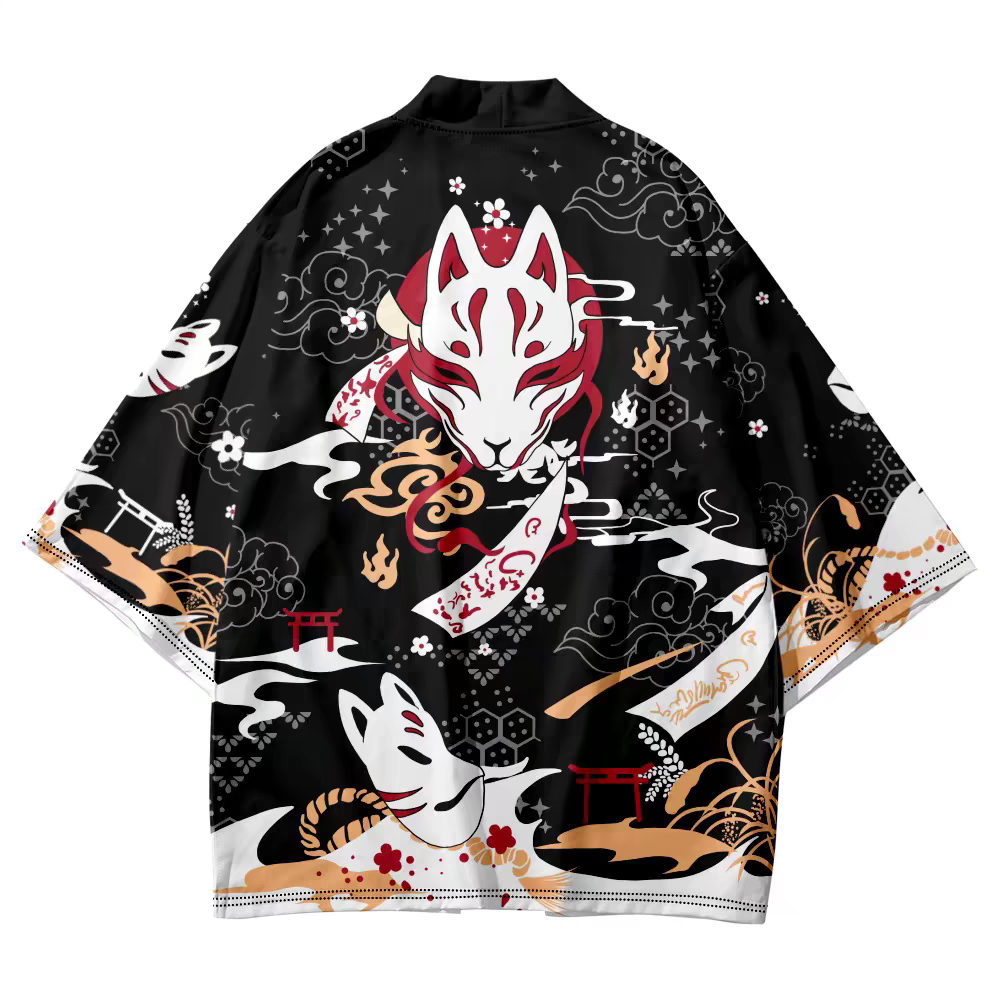 Kitsune Spirit Kimono Cardigan | Foxtume Kitsune Spirit Kimono Cardigan | Foxtume