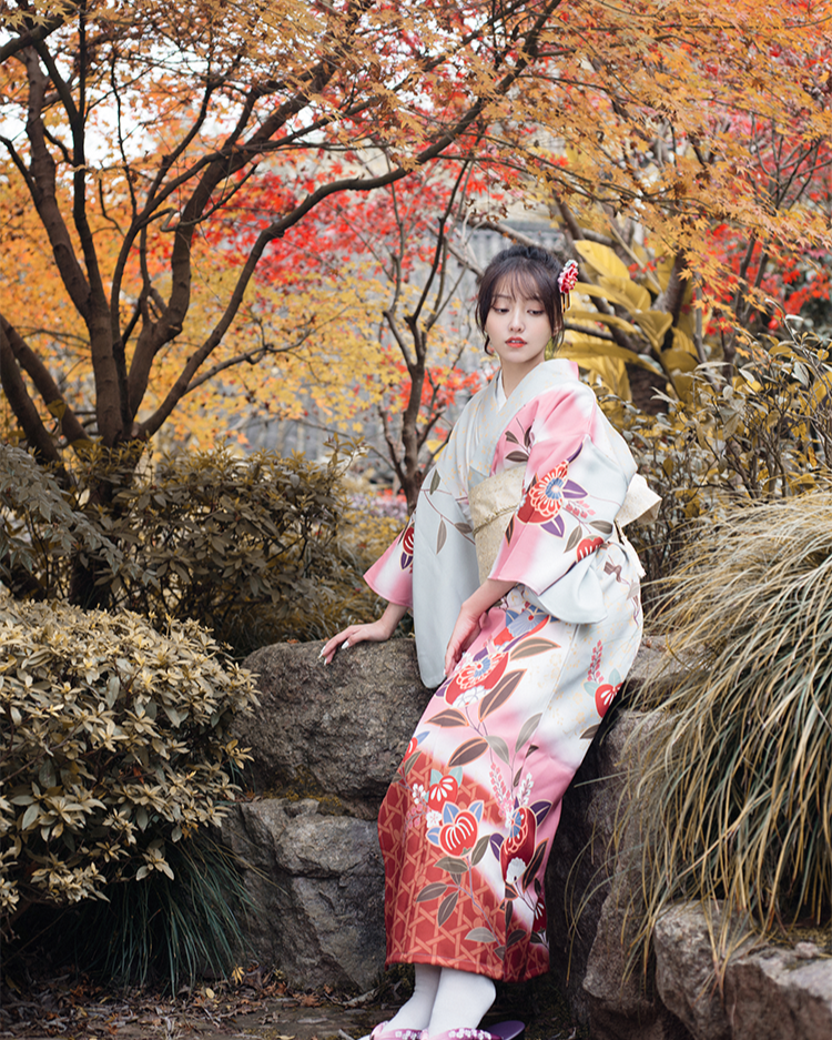 Tsubaki Women Festival Yukata | Foxtume