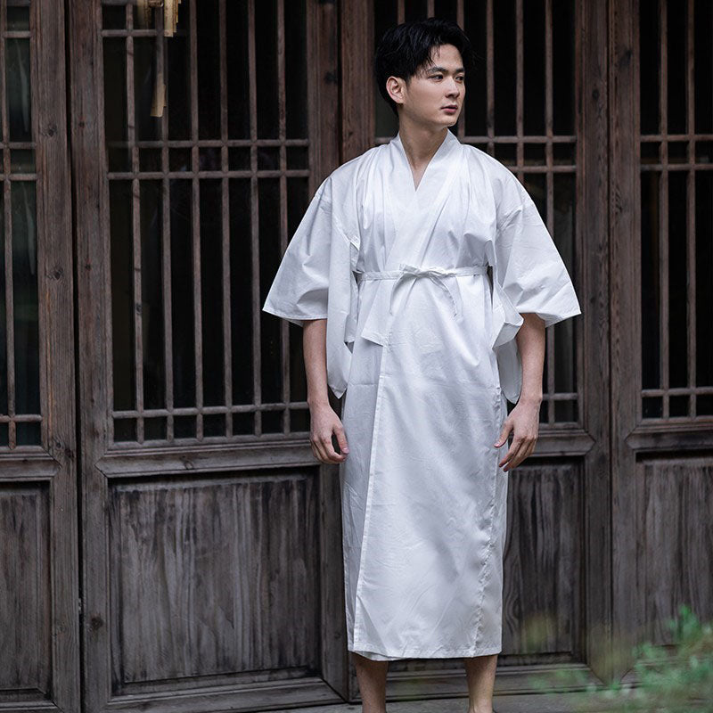 Men Yukata Full-length Undergarment | Foxtume