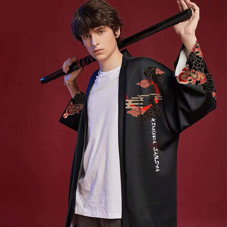 Sword Master Men Kimono Jacket | Foxtume