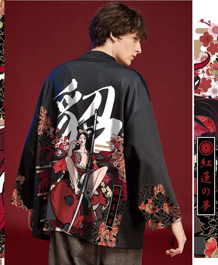 Sword Master Men Kimono Jacket | Foxtume