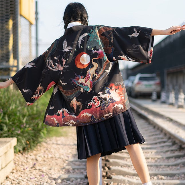 Legendary Creatures Kimono Cardigan