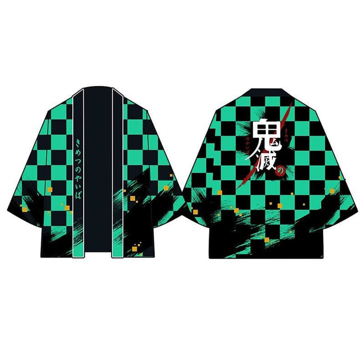 | Demon Slayer Kimetsu No Yaiba Kimono Shirt | Foxtume