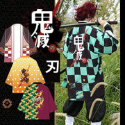 | Demon Slayer Kimetsu No Yaiba Kimono Shirt | Foxtume