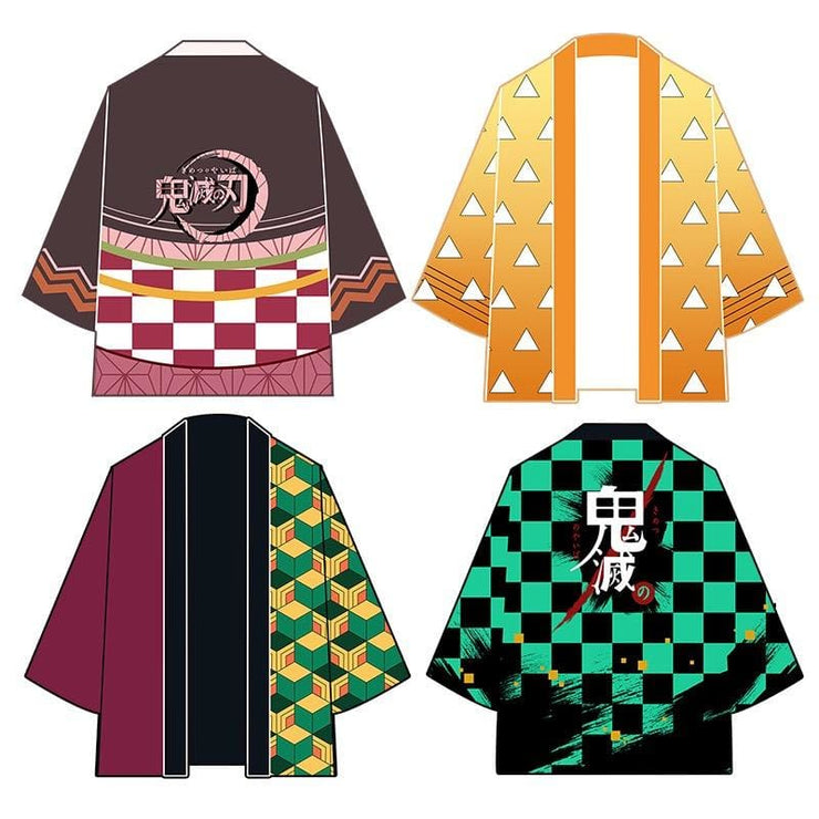 | Demon Slayer Kimetsu No Yaiba Kimono Shirt | Foxtume