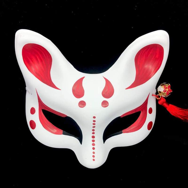 | Eye Level Kitsune Mask - Devil Horns | Foxtume