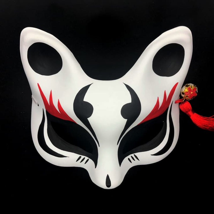 | Eye Level Kitsune Mask - The Dark Knight | Foxtume