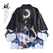 Haori | Fabulous Sea Monster Kimono Cardigan | Foxtume
