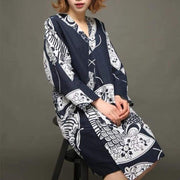 Yukata | Fish Scale Pattern Women Nightgown | Foxtume