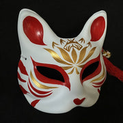 Kitsune Mask - Half Face - Phoenix - Foxtume