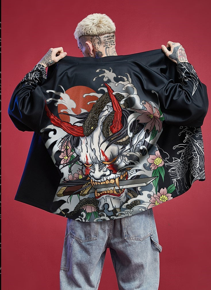 Japanese Demon Kimono Jacket | Foxtume