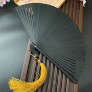 Japanese Folding Fan 【Maple Leaves】