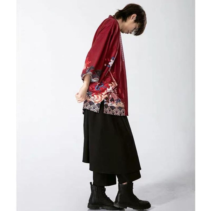 Haori - Inari Festival Kimono Cardigan【new Item⭐️】 - Foxtume