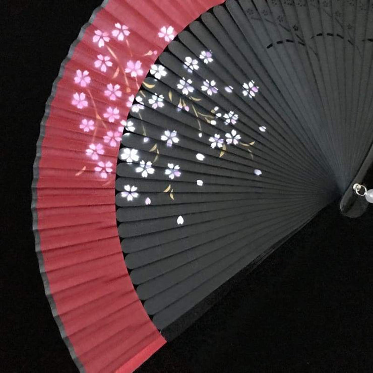 Hand Fan | Japanese Folding - Blossom Cherry | Foxtume