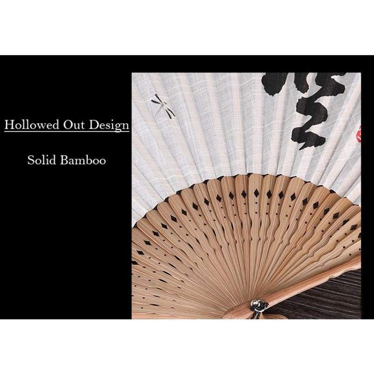 Hand Fan | Japanese Folding - Buddhist Style | Foxtume