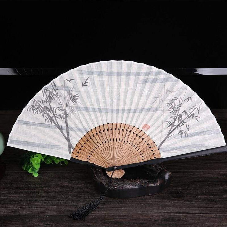 Hand Fan | Japanese Folding - Buddhist Style | Foxtume