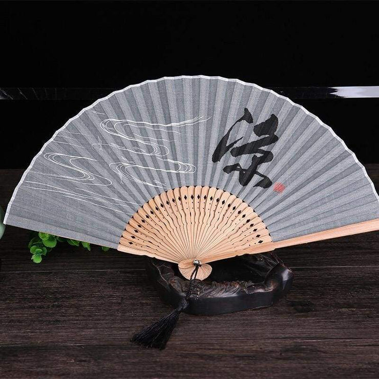 Hand Fan | Japanese Folding - Buddhist Style | Foxtume