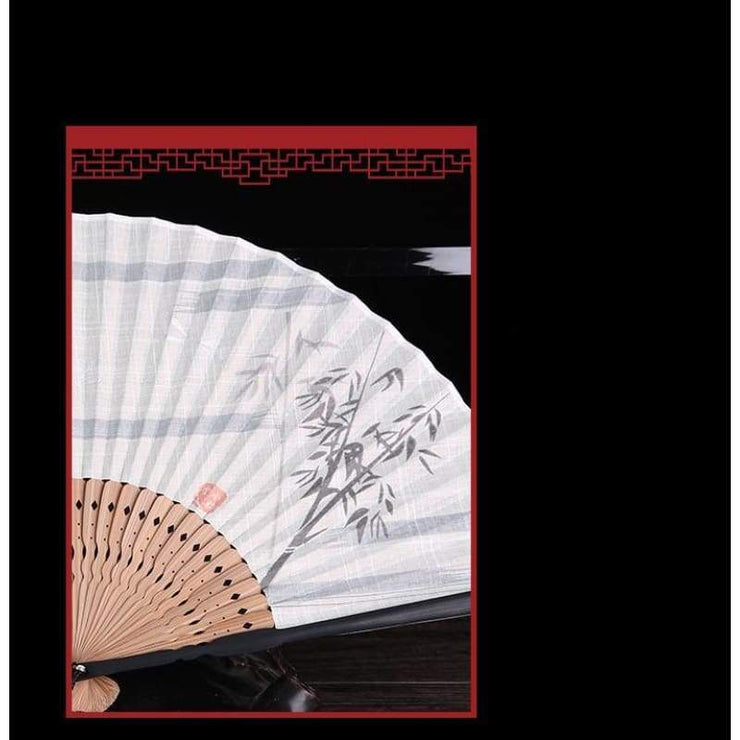 Hand Fan | Japanese Folding - Buddhist Style | Foxtume