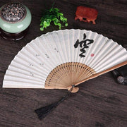 Hand Fan | Japanese Folding - Buddhist Style | Foxtume