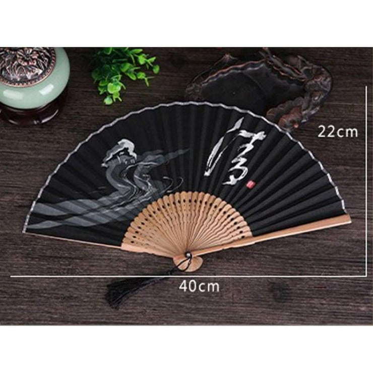 Hand Fan | Japanese Folding - Buddhist Style | Foxtume