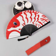 Hand Fan | Japanese Folding - Carp Streamer | Foxtume