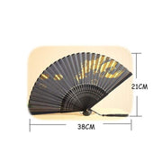 Hand Fan | Japanese Folding - Golden Dragon | Foxtume