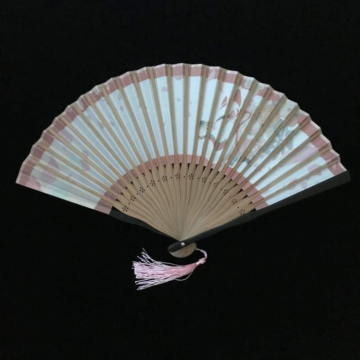 Hand Fan | Japanese Folding - Kitsune Mask | Foxtume