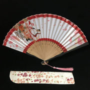 Hand Fan | Japanese Folding - Kitsune Mask | Foxtume