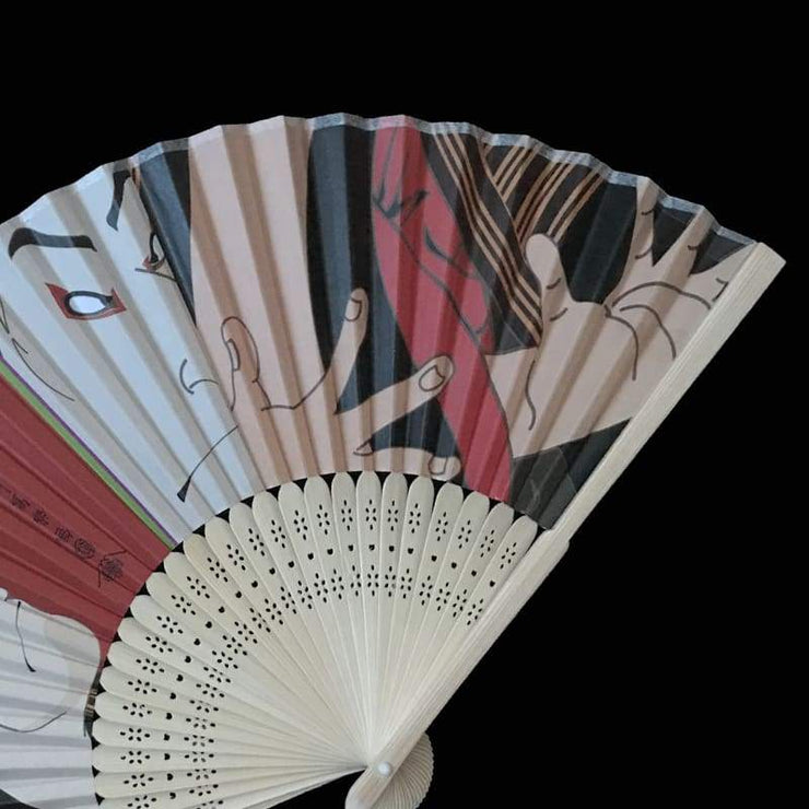 Hand Fan | Japanese Folding - Male Kabuki | Foxtume