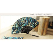 Hand Fan | Japanese Folding - Ocean | Foxtume