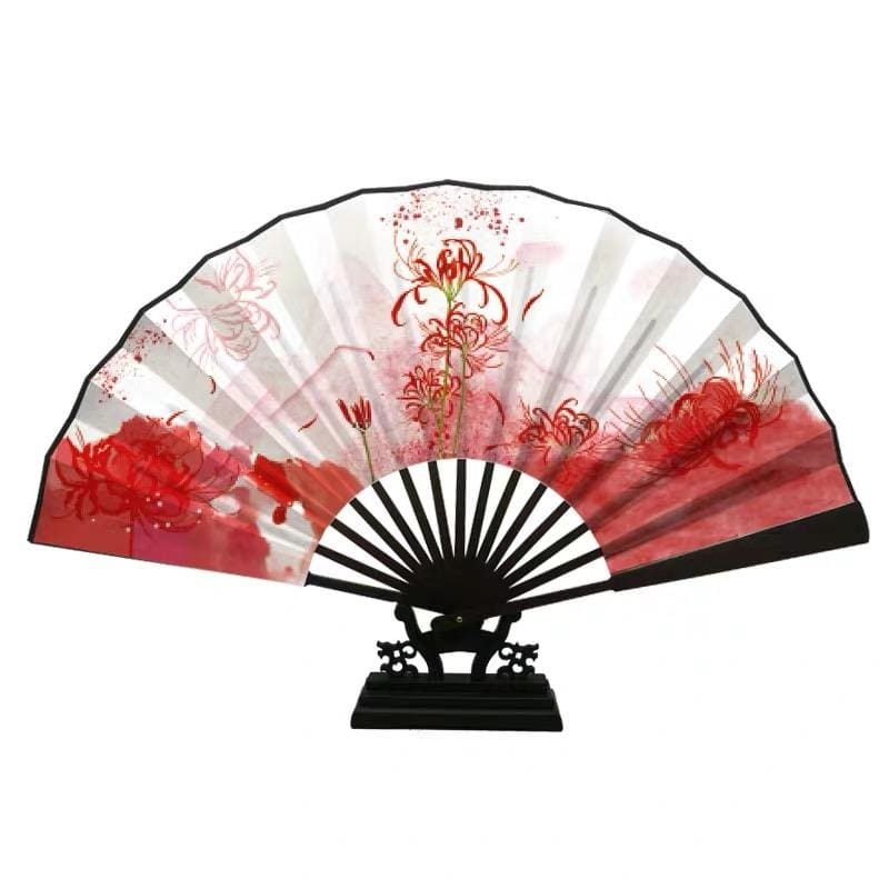 Red Chinese Hand Fan