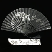 Hand Fan | Japanese Folding - Transparent Koi | Foxtume