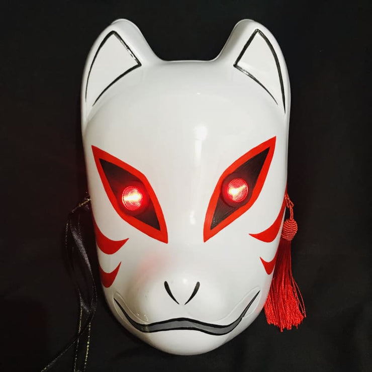 Kitsune Mask Red Eyes | Foxtume
