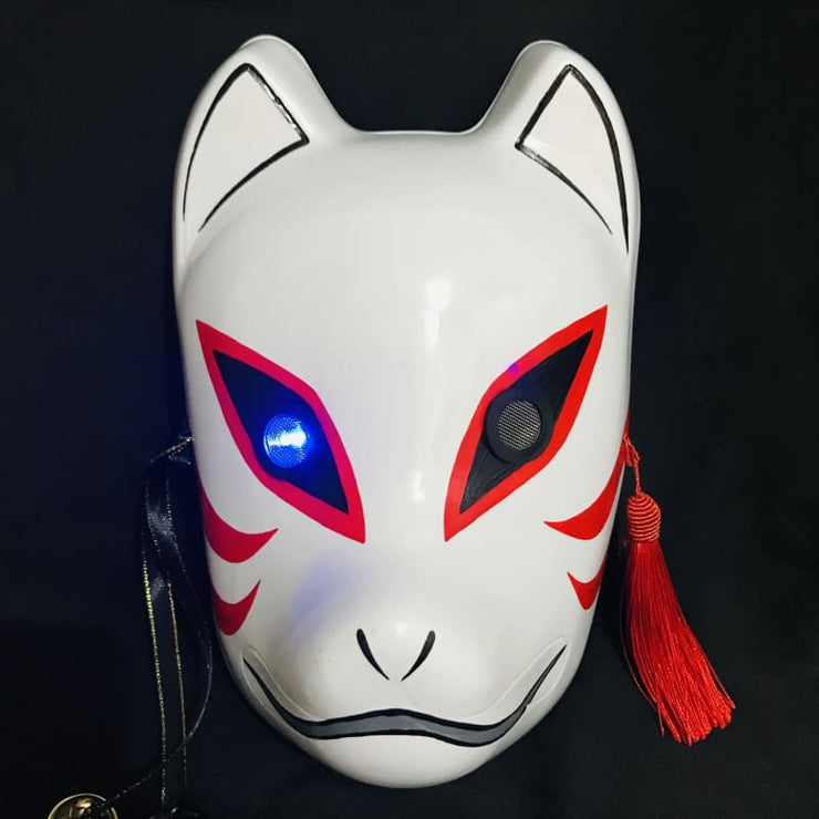 Kitsune Mask | Blue Lighting Eye | Foxtume