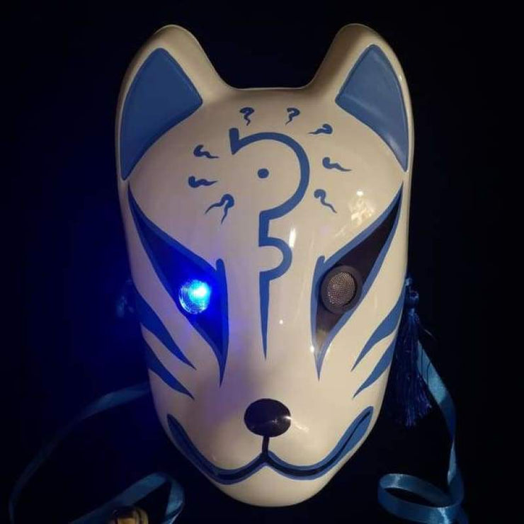 Kitsune Mask | Blue Curse | Foxtume