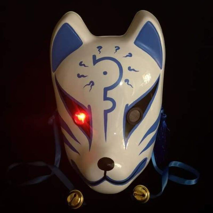 Kitsune Mask - Lunar Eclipse | Foxtume Red / Blue