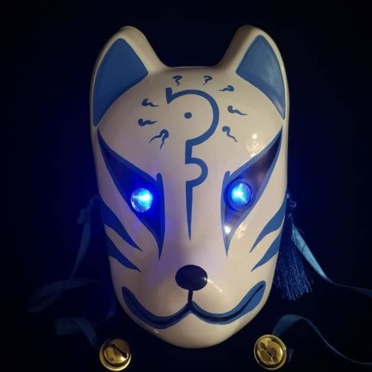 Kitsune Mask | Blue Curse | Foxtume