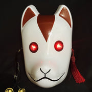 Kitsune Mask | Red Lighting Eyes | Foxtume