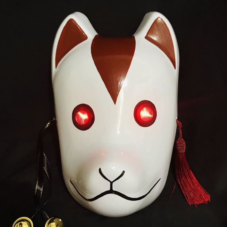 Kitsune Mask | Red Lighting Eyes | Foxtume