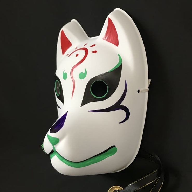 Kitsune Mask Kitsune Mask - Red Curse foxtume None / None