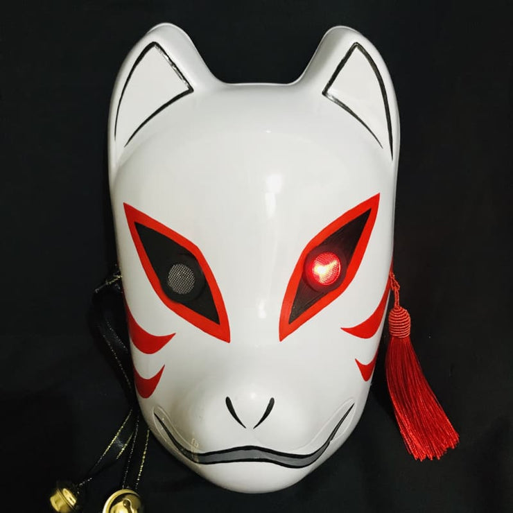 Kitsune Mask | Red Eye Lighting | Foxtume